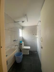 Koupelna v ubytování Sri Ranga Nilaya