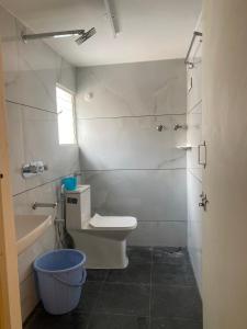 Koupelna v ubytování Sri Ranga Nilaya