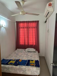 Postel nebo postele na pokoji v ubytování Gorly beach Blok A