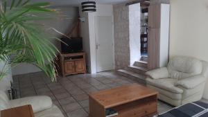 Χώρος καθιστικού στο Au bois de la Belle