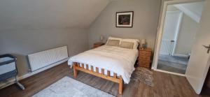 Postel nebo postele na pokoji v ubytování Wicklow Farm Stay