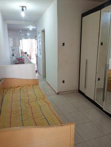 Postel nebo postele na pokoji v ubytování Casa 5 min of the Sorocaba Centro bus station