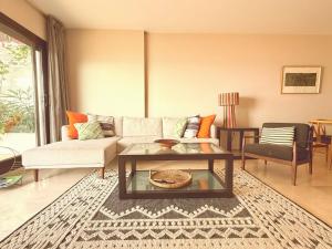 Posezení v ubytování Shanti Sea View Apartment