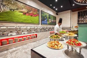 Φαγητό σε αυτό το ξενοδοχείο διαμερισμάτων ή κάπου εκεί κοντά