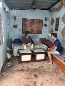 Χώρος καθιστικού στο Little prince Haveli guesthouse