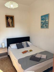 Ένα ή περισσότερα κρεβάτια σε δωμάτιο στο Nemira IX 12 Vacations