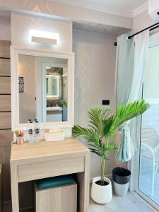 Koupelna v ubytování Cocoon APK Resort & Spa