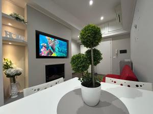 Μια τηλεόραση ή/και κέντρο ψυχαγωγίας στο La Casa dello Stretto