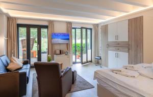 Postel nebo postele na pokoji v ubytování Baltic