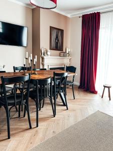 Μια τηλεόραση ή/και κέντρο ψυχαγωγίας στο Willow32 Chalet