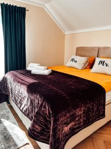 Ένα ή περισσότερα κρεβάτια σε δωμάτιο στο Willow32 Chalet