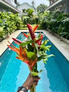 Πισίνα στο ή κοντά στο Beijo do Sol, Goa Private Pool Luxury Villa