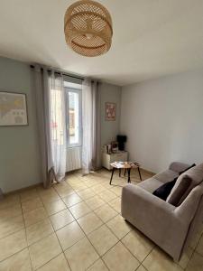 Χώρος καθιστικού στο Appart-loz