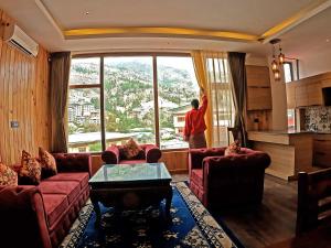Posezení v ubytování Asura hotel