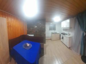 Kuchyň nebo kuchyňský kout v ubytování Departamento Jardin