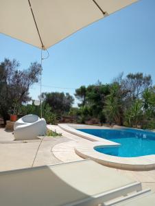 Swimmingpoolen hos eller tæt på Al Marchello offline