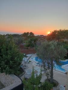 Naturlandskabet i nærheden af villaen