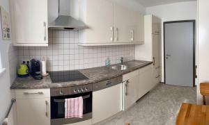 Η κουζίνα ή μικρή κουζίνα στο Alp-Partment