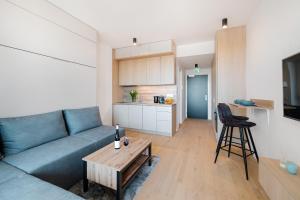 Η κουζίνα ή μικρή κουζίνα στο NEW Comfort Business Apartment