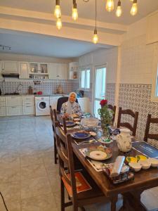 Una cocina o cocineta en Maison Panoramer