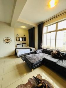 Postel nebo postele na pokoji v ubytování Marlborough 24