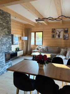 Χώρος καθιστικού στο Zawojenka