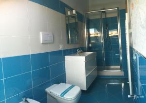 Koupelna v ubytování Spegni La Luce b&b