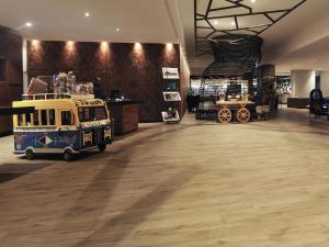 a store with a toy truck in the middle of a room at Pullman Dakar Teranga in Dakar