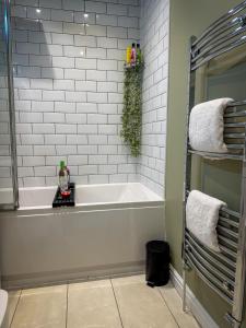 Koupelna v ubytování Warm & Cosy, 2 Bed Central Apartment + 6 fotografií