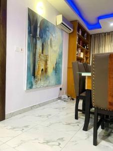 Χώρος καθιστικού στο 3rdBASE APARTMENT