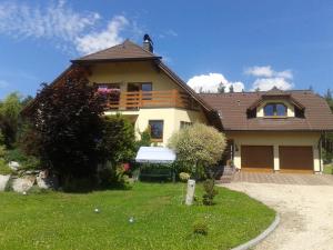 Zahrada ubytování Apartment Hanny