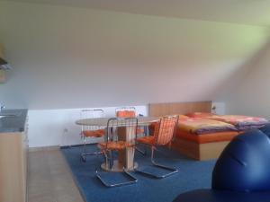 Posezení v ubytování Apartment Hanny