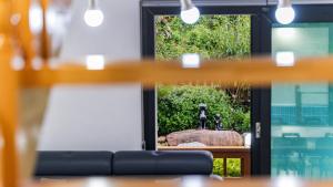 Et opholdsområde på Gyeongju Haneulbit Private Pool Villa