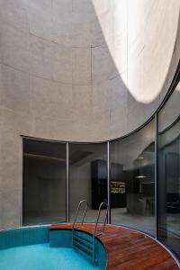 Πισίνα στο ή κοντά στο Busan Stay Urban Egg