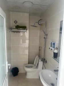 Koupelna v ubytování Grand Ireland hotel