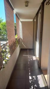 Balkón nebo terasa v ubytování Apart Ingal