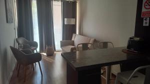 Posezení v ubytování Apart Ingal