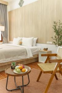 Χώρος καθιστικού στο Three COCO Villa
