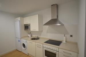 Kuchnia lub aneks kuchenny w obiekcie Arantza Apartamentuak