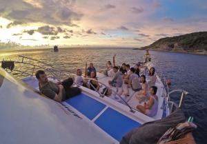 Naturlandskabet i nærheden af krydstogtet