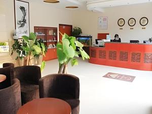 Vstupní hala nebo recepce v ubytování GreenTree Inn Jinan Bus Terminal