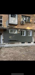 a building with windows on the side of it at Atila Apartment Ruse in Ruse