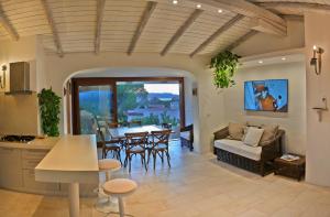 Posezení v ubytování La casa dei tramonti