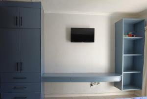 Et tv og/eller underholdning på Studio Flat Bayside