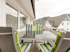 Balkoni atau teres di Ferienwohnung Lenne Traum