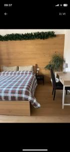 Ένα ή περισσότερα κρεβάτια σε δωμάτιο στο La Pulchella