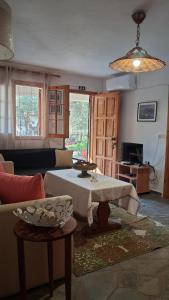 Un lugar para sentarse en Villa Asimidou