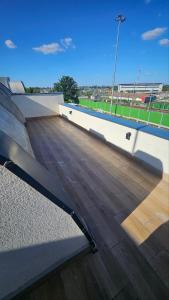 a view of a skate park from the roof of a building at Spring 2 in Petrovaradin