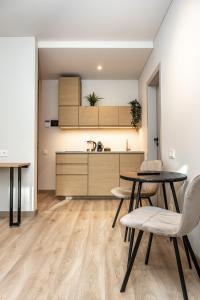 Η κουζίνα ή μικρή κουζίνα στο Jaukus poilsis Birštone