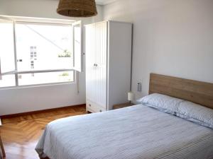 Postel nebo postele na pokoji v ubytování Amplia y cómoda casa en la playa de Berria